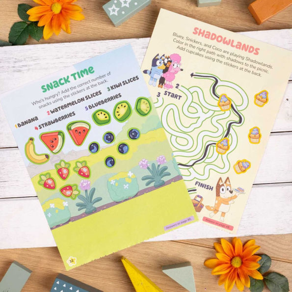 Bluey Stickertivity: Best Friends