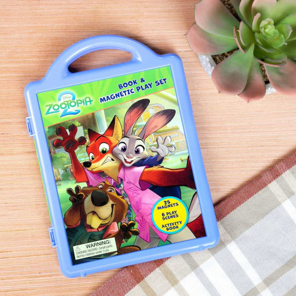 Zootopia 2: Book and Magnetic Play Set