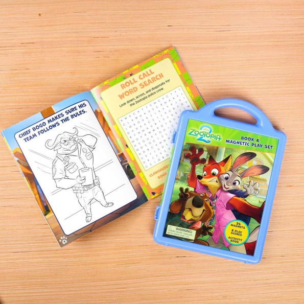 Zootopia 2: Book and Magnetic Play Set