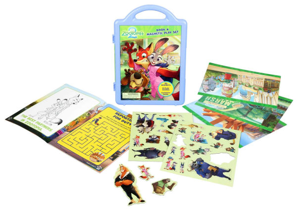 Zootopia 2: Book and Magnetic Play Set