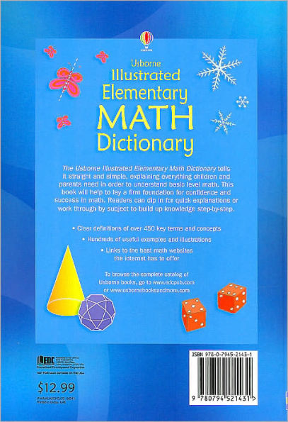 Illustrated Elementary Math Dictionary By Kirsteen Rogers, Ruth Russell ...