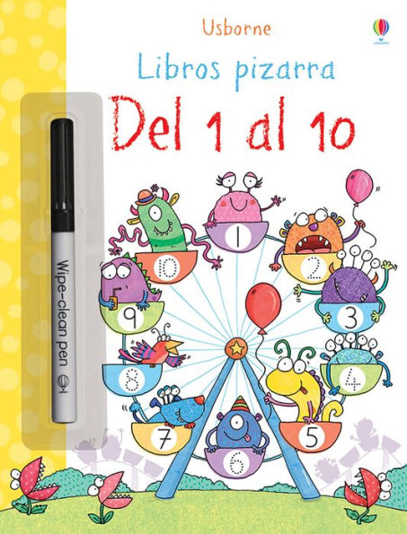 Libros pizarra Del 1 al 10