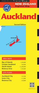 Title: Auckland Travel Map Second Edition, Author: Periplus Editors