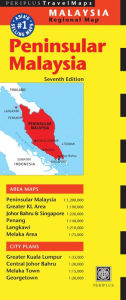 Title: Peninsular Malaysia Travel Map Seventh, Author: Periplus Editions