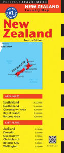 Title: New Zealand Travel Map Fourth Edition, Author: Periplus Editors