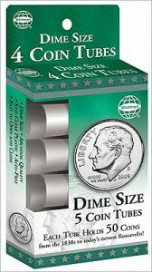 Title: Dime Size 5 Coin Tubes, Author: Whitman Publishing