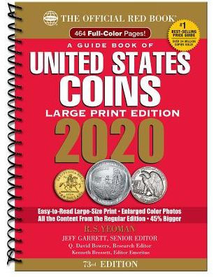 The Official Red Book: A Guide Book of United States Coins Large Print 2020 73rd Edition