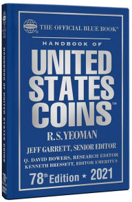 Title: Blue Book of US Coin 2021 HC, Author: Jeff Garrett