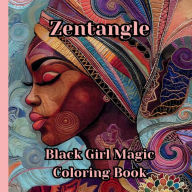 Title: Zentangle Black Girl Magic Coloring Book, Author: Busy Bee