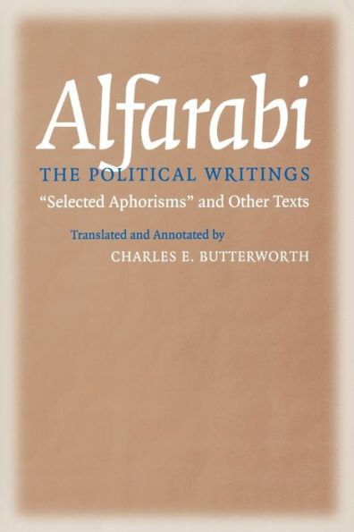 The Political Writings: "Selected Aphorisms" and Other Texts / Edition 1