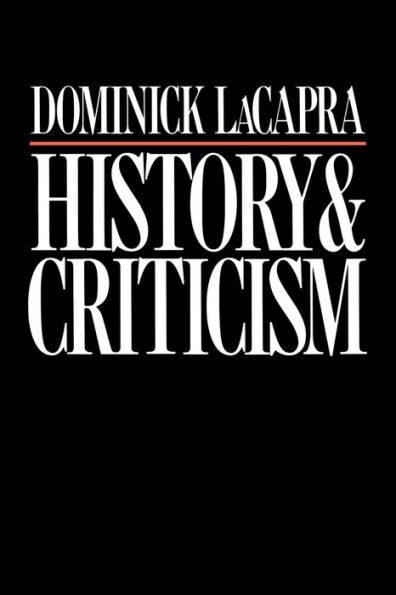 History and Criticism / Edition 1