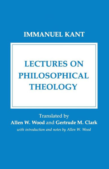 Lectures on Philosophical Theology