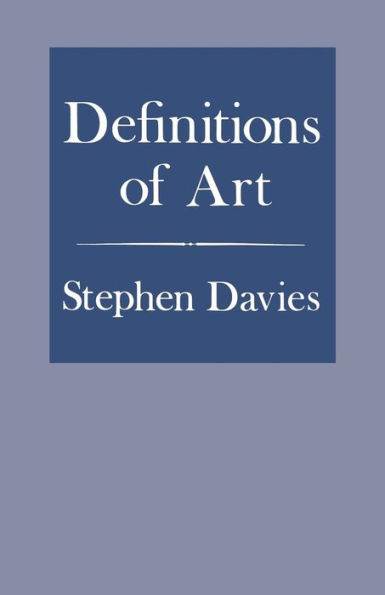 Definitions of Art / Edition 1