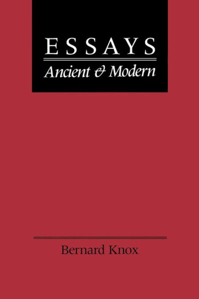 Essays Ancient and Modern