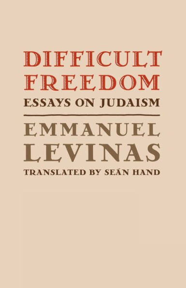 Difficult Freedom: Essays on Judaism / Edition 1