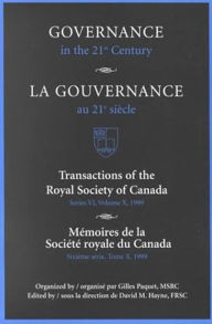 Title: Governance in the 21st Century / Gouvernance Au 21e Si?cle, Author: David M. Hayne