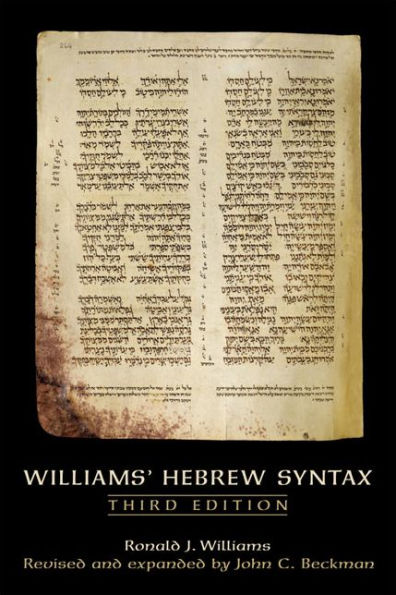 Williams' Hebrew Syntax / Edition 1