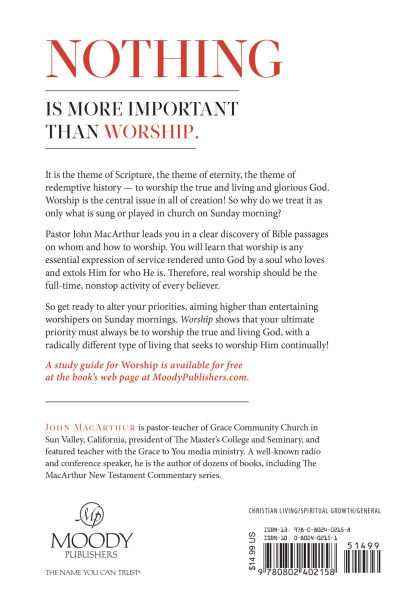 Worship: The Ultimate Priority