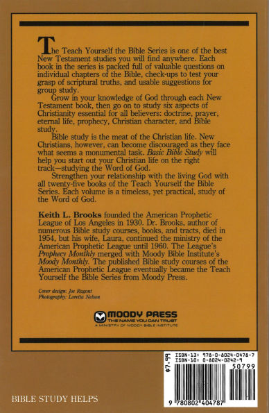 Basic Bible Study: For New Christians