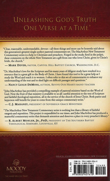 Colossians and Philemon MacArthur New Testament Commentary
