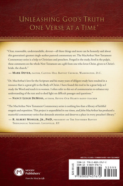Romans 1-8 MacArthur New Testament Commentary