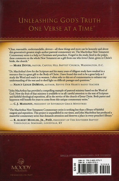 John 1-11 MacArthur New Testament Commentary