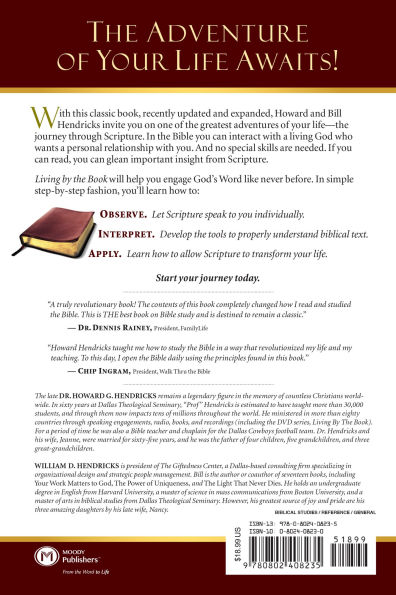 Living by the Book: Art and Science of Reading Bible