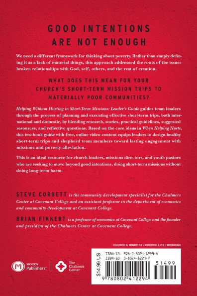 Helping Without Hurting in Short-Term Missions Leader's Guide: Leader's Guide