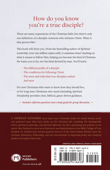 Spiritual Discipleship: Principles of Following Christ for Every Believer