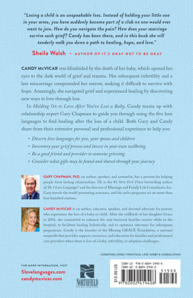 Holding on to Love After You've Lost a Baby: The 5 Languages® for Grieving Parents