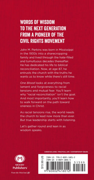 One Blood: Parting Words to the Church on Race and Love