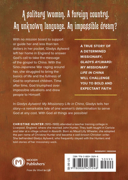 Gladys Aylward: My Missionary Life in China