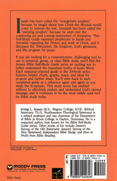 Isaiah & Jeremiah- Jensen Bible Self Study Guide