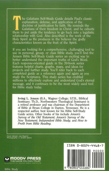 Galatians- Jensen Bible Self Study Guide