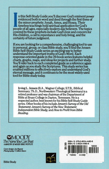 Minor Propets of Israel- Jensen Bible Self Study Guide