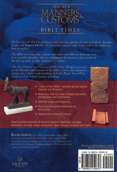 The New Manners & Customs of Bible Times