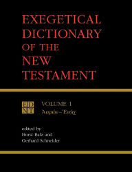 Title: Exegetical Dictionary of the New Testament, Vol. 1, Author: Horst Balz