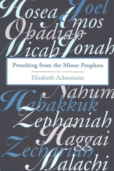 Preaching from the Minor Prophets: Texts and Sermon Suggestions / Edition 1