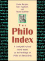 The Philo Index: A Complete Greek Word Index to the Writings of Philo of Alexandria