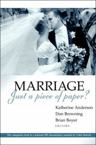 Title: Marriage - Just a Piece of Paper?, Author: Katherine Anderson