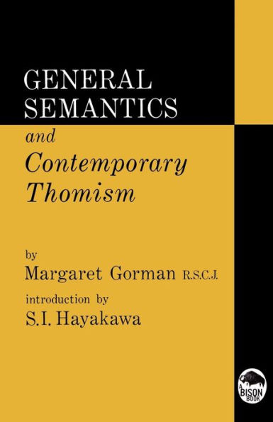 General Semantics and Contemporary Thomism