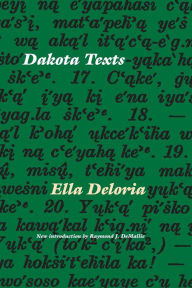Title: Dakota Texts, Author: Ella Cara Deloria