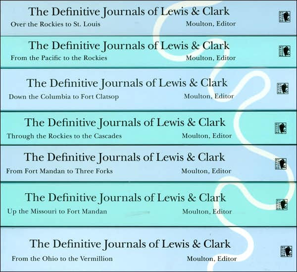 The Definitive Journals of Lewis and Clark, 7-volume set