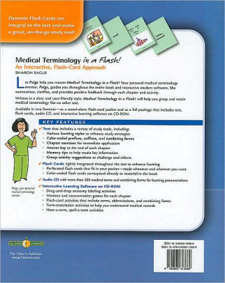 Medical Terminology In A Flash An Interactive Flash Card