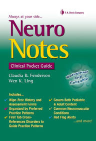 Title: Neuro Notes: Clinical Pocket Guide / Edition 1, Author: Claudia Fenderson PT