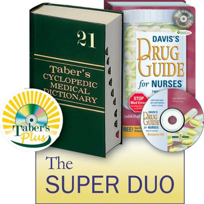 Tabers Cyclopedic Medical Dictionary Davis Drug Guidehardcover - 