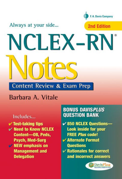 NCLEX-RN Notes: Content Review & Exam Prep / Edition 2