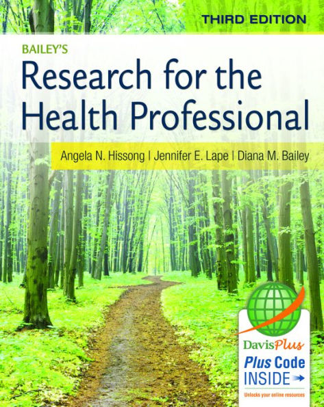 Bailey's Research for the Health Professional / Edition 3