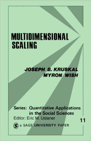 Multidimensional Scaling / Edition 1