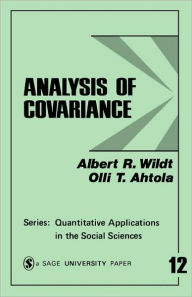 Title: Analysis of Covariance, Author: Albert R. Wildt